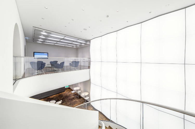 Raumakustik, X-Lounge, Deutsche Börse Frankfurt, Eventlocation, Börsengang, IPO, AV integration, event